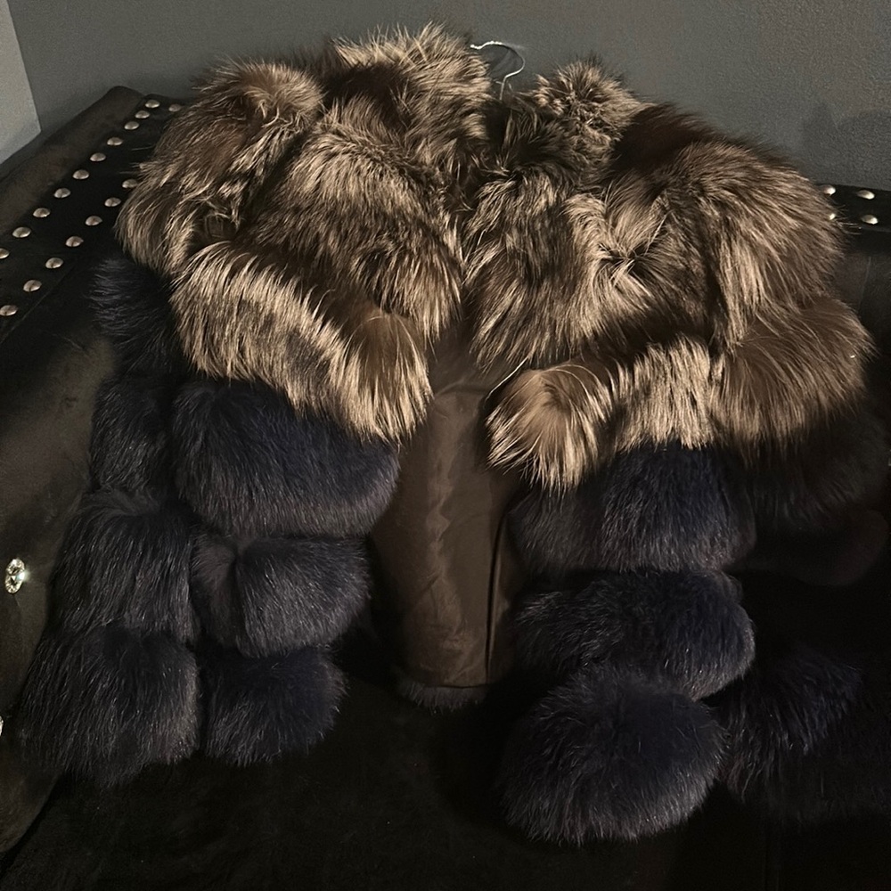 Gently Worn Fox Fur Coat